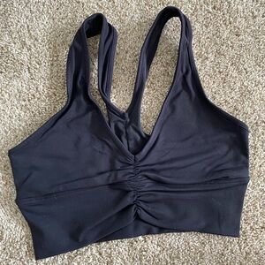 ALO YOGA Black Sports Bra
